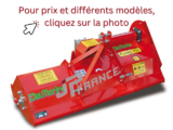 Produits JP FRANCE - BROYEUR FIXE JPFUNNY 0M80 A 1M58  JUSQU'A 50CV - 4 RM à partir de 12 CV - Tracteurs et Microtracteurs - OCCASIONS - 4 RM à partir de 12 CV
