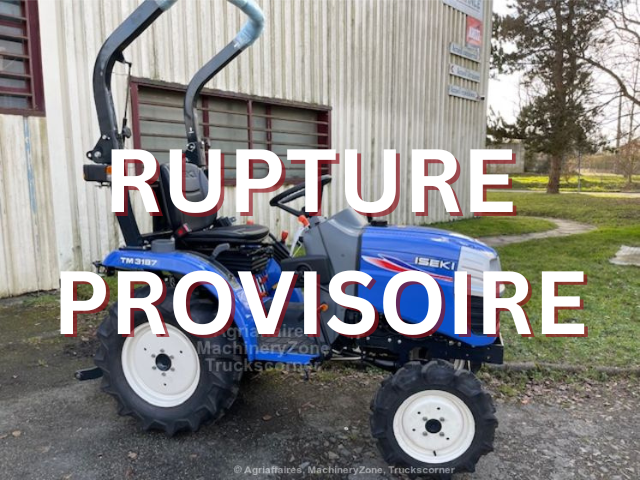 Produits JP FRANCE - ISEKI 3187 18 CV 4 RM DIRECTION ASSISTEE + CARTE GRISE - Promos - Promos -  - 
