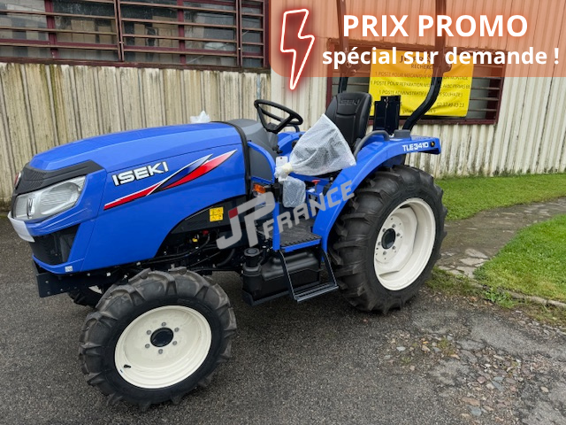 Produits JP FRANCE - ISEKI NEUF - TLE 3410 - 39CV BOITE MECANIQUE - De 12 à 120 CV - Tracteurs et Microtracteurs - NEUFS (tous les tracteurs neufs sont possibles avec carte grise) - De 12 à 120 CV