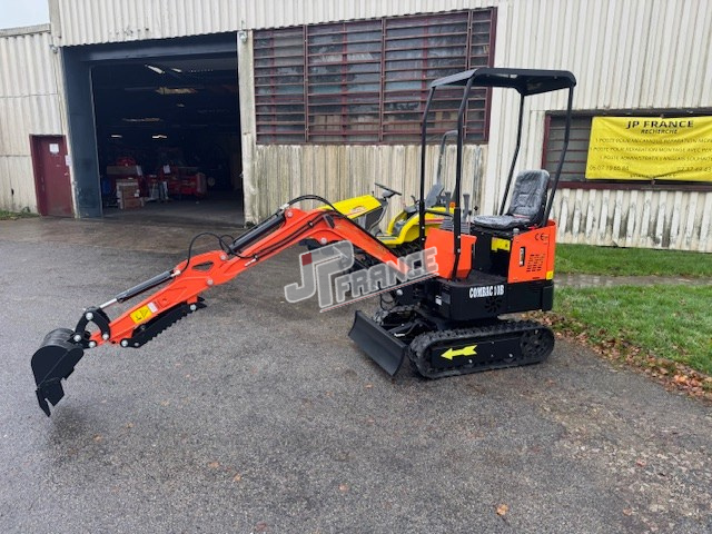 Produits JP FRANCE - MINI PELLE A CHENILLES MONO CYLINDRES HINOMOTO - MINIPELLE - Tracteurs et Microtracteurs - MINIPELLE - 