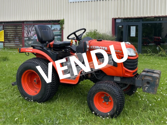 Produits JP FRANCE - KUBOTA 1820 18CV 3 CYLINDRES DIESEL 4 RM / DIRECTION ASSISTEE OCCASION - Tracteurs et Microtracteurs - Tracteurs et Microtracteurs -  - 