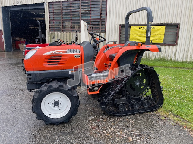 Produits JP FRANCE - KUBOTA KT20 20CV A CHENILLES 3 CYLINDRES DIESEL / 3 POINTS COMPLET / PDF d'occasion révisé - Tracteurs chenilles de 16 à 65 CV - Tracteurs et Microtracteurs - TRACTEURS SPECIAUX - Tracteurs chenilles de 16 à 65 CV