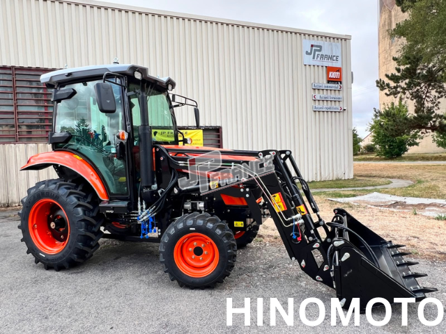 Produits JP FRANCE - LX504E 50CV CABINE 2836 cm3 4 CYL BTE MECA + CHARGEUR 4 EN 1 NEUF - Avec chargeur - Tracteurs et Microtracteurs - NEUFS (tous les tracteurs neufs sont possibles avec carte grise) - Avec chargeur