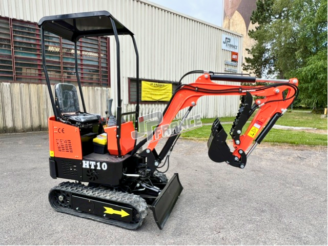 Produits JP FRANCE - MINI PELLE A CHENILLES MONO CYLINDRES HINOMOTO - MINIPELLE - Tracteurs et Microtracteurs - MINIPELLE - 