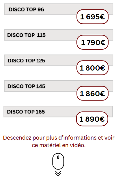 prix disco top 3