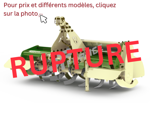 Produits JP FRANCE - FRAISE ROTATIVE JPRS DE 0M95 A 1M35 - Fraise - Rotovator  - Accessoires et équipements - TRAVAIL DE LA TERRE - Fraise - Rotovator 