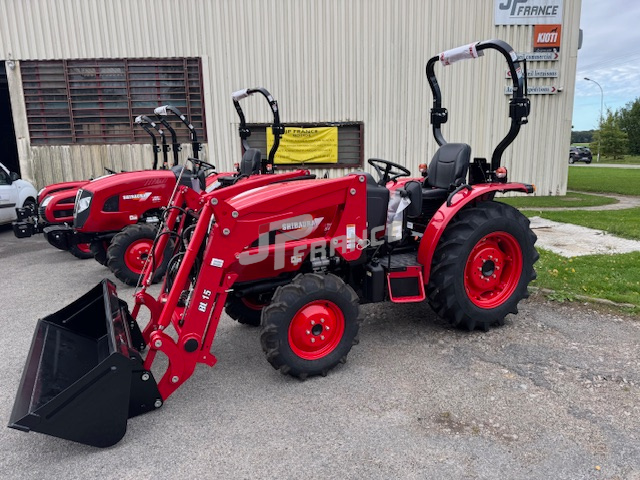 Produits JP FRANCE - SHIBAURA 50CV HST + CHARGEUR TERRE NEUF - Avec chargeur - Tracteurs et Microtracteurs - NEUFS (tous les tracteurs neufs sont possibles avec carte grise) - Avec chargeur