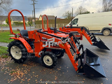 Produits JP FRANCE - KUBOTA 19 CV  4 RM + CHARGEUR TERRE - OCCASIONS - Tracteurs et Microtracteurs - OCCASIONS - 