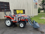 Produits JP FRANCE - KUBOTA 21 CV D. ASSISTEE / INVERSEUR + CHARGEUR TERRE D'OCCASION REVISÉ - OCCASIONS - Tracteurs et Microtracteurs - OCCASIONS - 