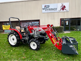 Produits JP FRANCE - YANMAR 22CV 4RM D'OCCASION REVISÉ + CHARGEUR MULTIFONCTION NEUF - OFFRES SPÉCIALES DU MOMENT - Tracteurs et Microtracteurs - OCCASIONS - OFFRES SPÉCIALES DU MOMENT