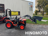 Produits JP FRANCE - HM3030 25 CV BTE MECA 4 CYL + CHARGEUR MULTI + CARTE GRISE - Avec chargeur - Tracteurs et Microtracteurs - NEUFS (tous les tracteurs neufs sont possibles avec carte grise) - Avec chargeur