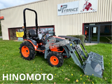 Produits JP FRANCE - HM255 26CV HST 3 CYL + CHARGEUR MULTI + CARTE GRISE - Avec chargeur - Tracteurs et Microtracteurs - NEUFS (tous les tracteurs neufs sont possibles avec carte grise) - Avec chargeur