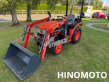 Produits JP FRANCE - HM3020 20 CV BTE MECA 3 CYL + CHARGEUR TERRE + CARTE GRISE - Avec chargeur - Tracteurs et Microtracteurs - NEUFS (tous les tracteurs neufs sont possibles avec carte grise) - Avec chargeur