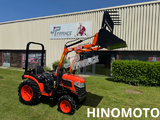 Produits JP FRANCE - HM3030 25 CV BTE MECA 4 CYL + CHARGEUR MULTI + CARTE GRISE - Avec chargeur - Tracteurs et Microtracteurs - NEUFS (tous les tracteurs neufs sont possibles avec carte grise) - Avec chargeur