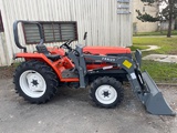 Produits JP FRANCE - KUBOTA 26 CV AVEC CHARGEUR TERRE - OF - Avec chargeur - Tracteurs et Microtracteurs - OCCASIONS - Avec chargeur