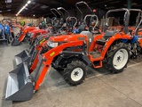 Produits JP FRANCE - KUBOTA 20CV 4RM D'OCCASION AVEC CHARGEUR TERRE NEUF - 2 RM à partir de 12 CV - Tracteurs et Microtracteurs - OCCASIONS - 2 RM à partir de 12 CV