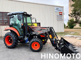 Produits JP FRANCE - LX504E 50CV CABINE 2836 cm3 4 CYL BTE MECA + CHARGEUR 4 EN 1 NEUF - Avec chargeur - Tracteurs et Microtracteurs - NEUFS (tous les tracteurs neufs sont possibles avec carte grise) - Avec chargeur