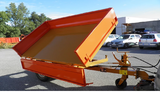 Produits JP FRANCE - REMORQUE TRI-BENNE 2000KG BASCULEMENT HYDRAULIQUE HOMOLOGUEE ROUTE - Remorque Agricole - Accessoires et équipements - MATERIEL DE TRANSPORT / LAME / ETC - Remorque Agricole