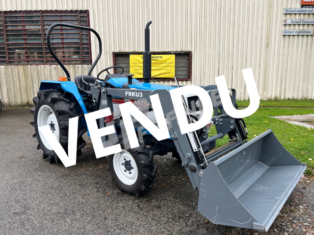 Produits JP FRANCE - MITSUBISHI 25 CV 4 RM D'OCCAS REVISÉ CHARGEUR TERRE NEUF - OFFRES SPÉCIALES DU MOMENT - Tracteurs et Microtracteurs - OCCASIONS - OFFRES SPÉCIALES DU MOMENT